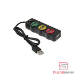 HUB USB 2.0 4 PUERTOS SEMAFORO