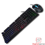 COMBO TECLADO Y MOUSE GAMING RGB AOAS M-300
