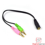 CABLE AUDIO 2 PLUG A 1 JACK