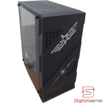 CASE GAMER M8 WAR CON TAPA DE VIDRIO TEMPLADO PARA INTEL O AMD