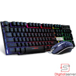 TECLADOS Y MOUSE  GAMING CADEVE 9122 CON LUCES