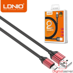 CABLE DE DATOS LDNIO LS64  TIPO V8 MICRO USB 2 METROS