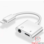 CONVERTIDOR M08 DE AUDIO Y CARGA LIGHTNING PARA IPHONE 3.5 CHARGING