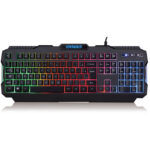 TECLADO GAMING DE MEMBRANA RGB AK-837 SATE
