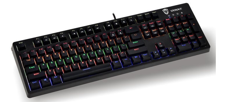 TECLADO GAMER MECANICO K6 RGB SATE