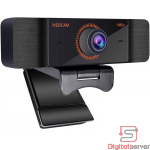 CAMARA WEB 2K HD CON MICROFONO INTEGRADO PUERTO USB CON BASE MULTIFUNCIONAL
