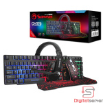 COMBO GAMER MARVO SCORPION CM370PK SP 4 EN 1 TEC MOU AUD MPAD