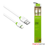 CABLE LDNIO PARA IPHONE 2M 2.4A PARA DATOS Y CARGA LS-33