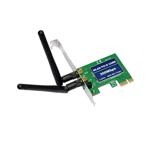 TARJETA DE RED WIFI PCI EXPRESS 300 MBPS 2.4GHZ – DigitalServer