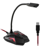 MICROFONO  DE CONDENSADOR G55 GAMING USB LED 4877