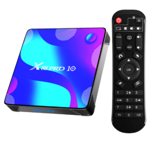 TV BOX X88 PRO 10 2GB 16GB 4K ANDROID TV 10 BLUETOOTH 4885