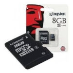 TARJETA DE MEMORIA MICRO SD KINGSTON 8GB 5089