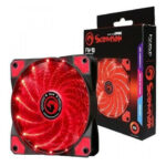 VENTILADOR COOLER SCORPION FN-10 ROJO 5098