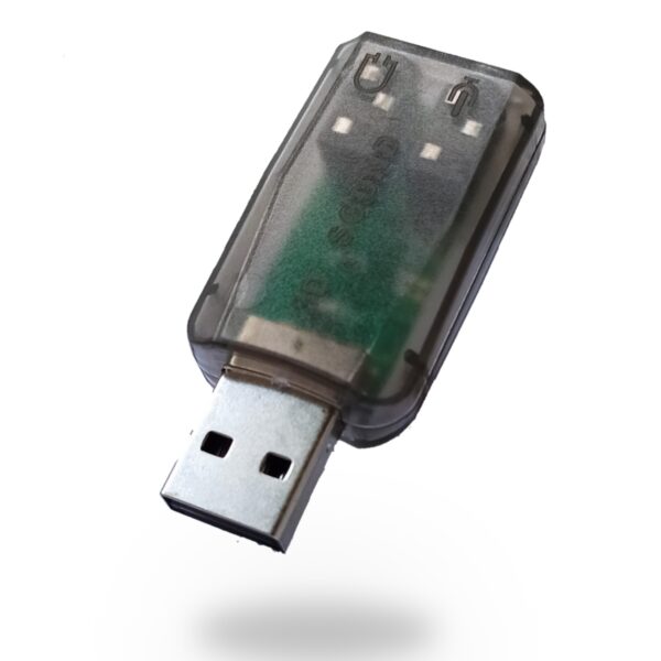 TARJETA DE SONIDO EXTERNA USB PLUG MICROFONO Y AUDIFONOS 5319