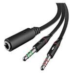 CABLE AUDIO 2 PLUG 1 JACKS AUDIFONOS