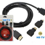 CABLE HDMI HDTV 1.5M ADAPTADOR CELULAR /COMPUTADORA /CONSOLA DE JUEGOS /TELEVISOR