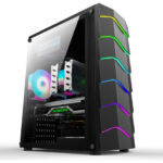 CASE PC GAMER GAMING COOLER FAN VENTILADORES RGB LED TB003