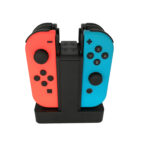 CARGADOR DE JOY-CON/MANDO/CONTROLES DE NINTENDO SWITCH 4EN1