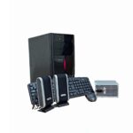COMBO CASE MAJESTIC PC ATX, FUENTE, MOUSE, TECLADO, PARLANTE