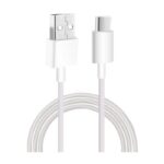 CABLE TIPO C SAMSUNG ORIGINAL DE 1 METRO BLANCO