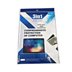 KIT PROTECTOR PARA LAPTOP 14.6 3EN1 QH-224 / PROTECTOR DE PANTALLA + PROTECTOR DE TECLADO + PROTECTOR DE TAPA O SKIN TRANSPARENTE
