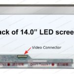 PANTALLA LCD 14 PULGADAS  40 PINES CON CIRCUITOS 1366X768