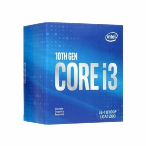 PROCESADOR INTEL CORE I3-10100F 10TH GEN 3.60GHZ LGA 1200 NO TIENE GRAFICAS