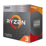 PROCESADOR AMD RYZEN 3 3200G 3.6GHZ 4MB AM4 RADEON VEGA 8, 6MB CACHE