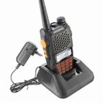 RADIO TRASMISOR WALKIE-TALKIE BAOFENG UV 6R DOS BANDAS CON AUDIFONOS