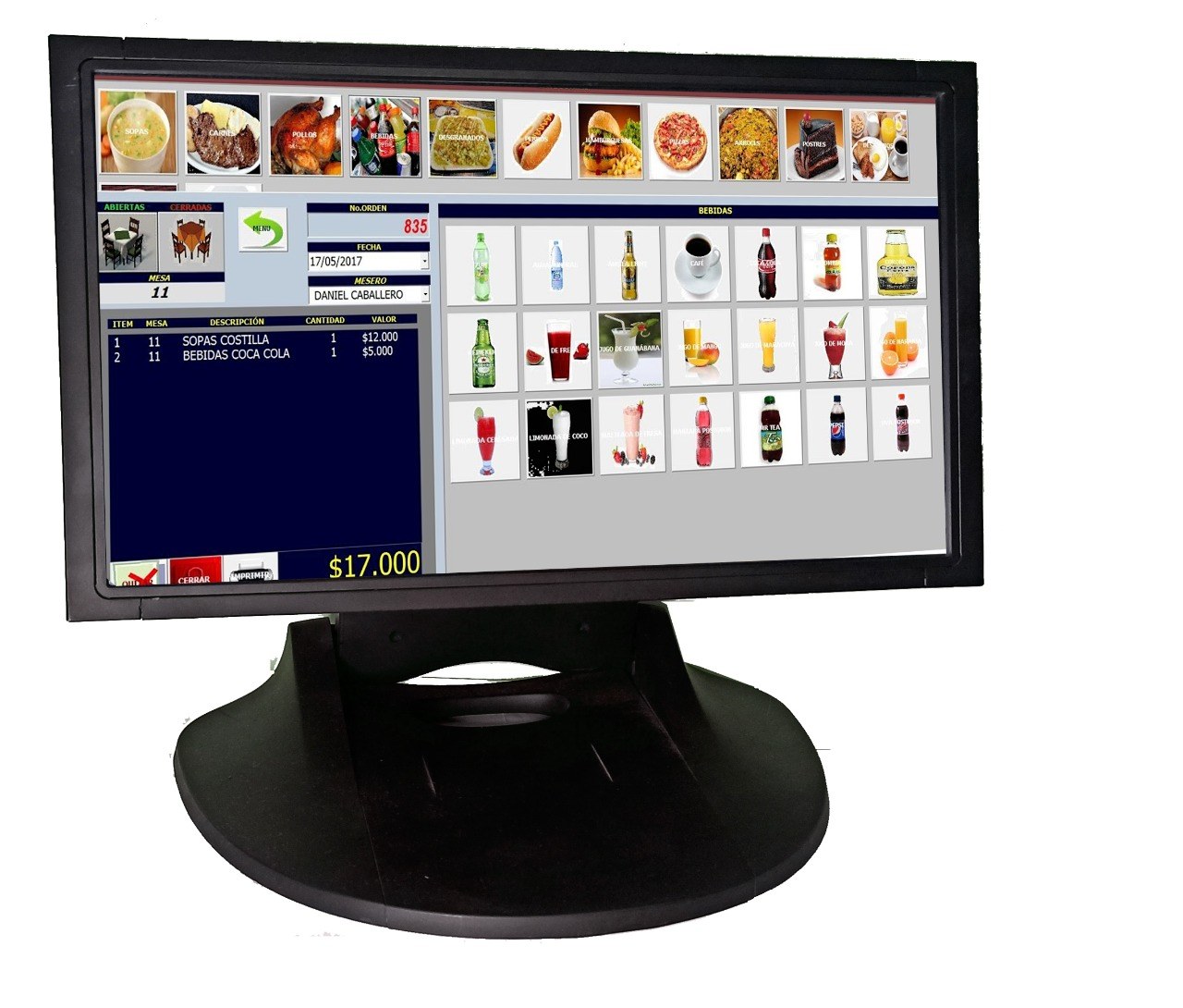 MONITOR TÁCTIL DE MARCO ABIERTO ELO 1541L DE 15 PULGADAS ET1541L TOUCH