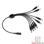 PULPO 1 A 8 SPLITTER DC 1 A 8 PARA INSTALACION DE CAMARA