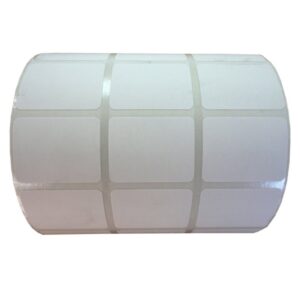 ETIQUETAS TERMOTRANSFERIBLES T-60   2.5CM ALTO X  3.4CM ANCHO   ROLLO DE 2000 UNIDADES