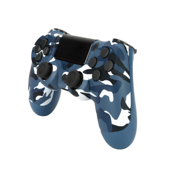 CONTROL MANDO  GENERICO AAA PARA PLAYSTATION 4 CAMUFLADO AZUL
