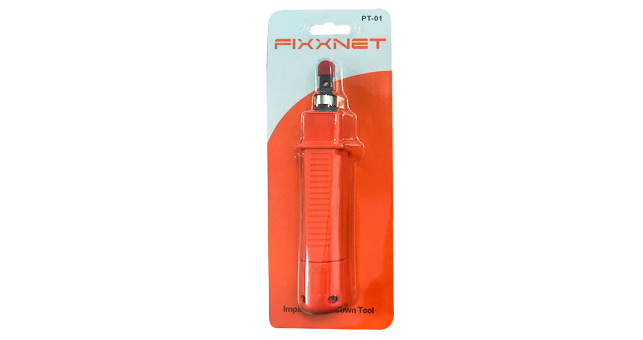 HERRAMIENTAS PONCHADORA DE IMPACTO FIXXNET PT-01 - Imagen 2