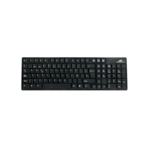 TECLADO SPEEDMIND TEU02 USB 104 TECLAS NEGRO