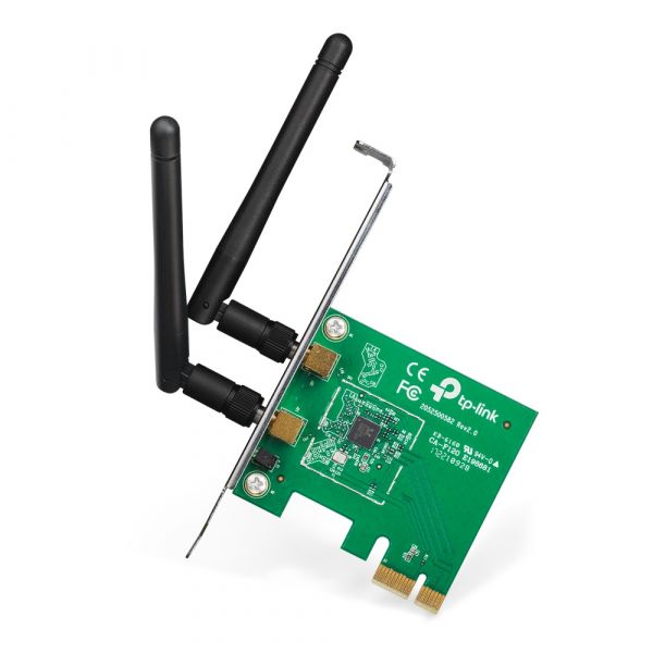 TARJETA DE RED INTERNA TP-LINK TL-WN881ND N300, PCI EXPRESS INALAMBRICO, 2 ANTENAS EXTERNAS