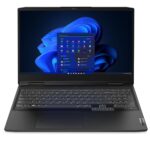 LENOVO IDEAPAD GAMING 3 / 15ARH7 / AMD RYZEN 5 6600H 3.3GHZ / 8GB RAM / 256GB SSD /15.6" FULL HD / NVIDIA GEFORCE RTX 3050 / WINDOWS 11 HOME / ONYX GRAY