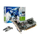 TARJETA DE VIDEO MSI GEFORCE N210 1GB DDR3 1 VGA 1 HDMI 1 DVI-D
