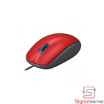 MOUSE LOGITECH M110 SILENT USB ROJO OPTICO