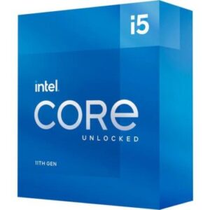 PROCESADOR INTEL CORE I5-11600K / 11 GEN / 3.9GHZ / 12MB CACHE / LGA 1200 (DESBLOQUEDA)