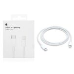CABLE CARGADOR USB TIPO C A LIGHTNING  / IPHONE - APPLE / 1 METRO / BLANCO