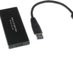 ENCLOSURE CASE PARA DISCO M.2 SATA CON USB 3.0