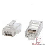 CONECTORES RJ45 CAT5, CAT6 PLASTICO