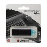 PENDRIVE  KINGSTON 64GB USB3.2 GEN 1 EXODIA BLACK TEAL