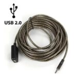 CABLE DE EXTENSIÓN ACTIVO USB 2.0 TIPO A-MACHO A A-HEMBRA CABLE LARGO (5M) AMPLIFICADO