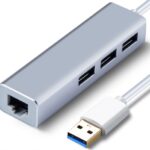 USB HUB MULTIFUNCIONAL LAN ADAPTADOR - USB CON ENTRADE DE RJ45