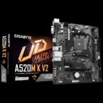 MAINBOARD GIGABYTE A520M K V2 DDR4 3200MHZ SOCKET AM4 RYZEN 5000