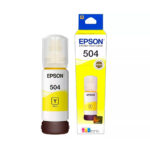 TINTA PARA IMPRESORA EPSON 504 AMARILLA AAA