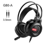 AUDIFONO CON MICROFONO GAMER LENOVO G80-A RGB 2 PLUGS 3.5MM