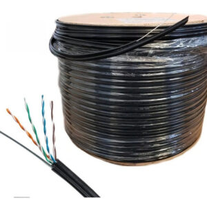 CABLE UTP CATEGORIA CAT 6 100% COBRE X 305 METROS EXTERIOR